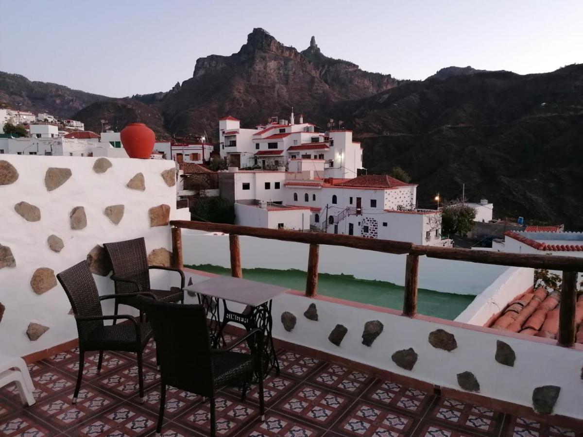 Casa Canaria Tejeda Bagian luar foto
