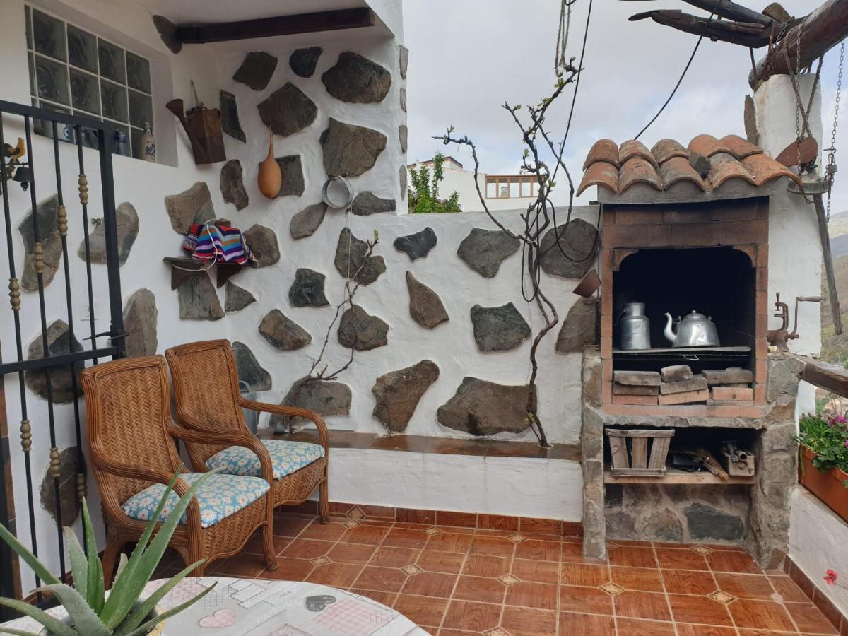 Casa Canaria Tejeda Bagian luar foto