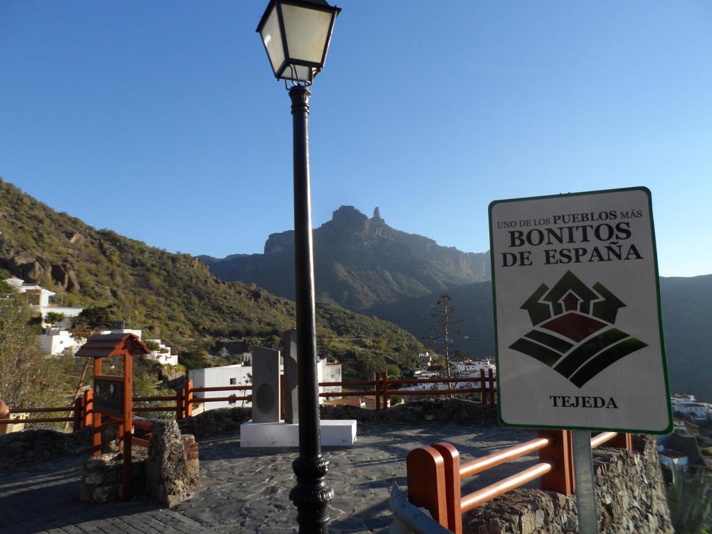 Casa Canaria Tejeda Bagian luar foto