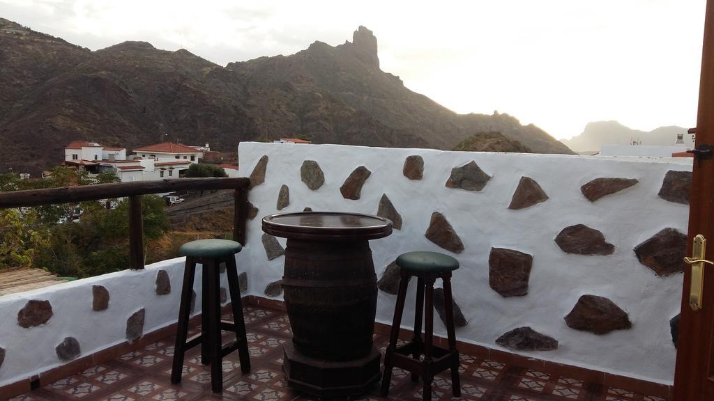 Casa Canaria Tejeda Bagian luar foto