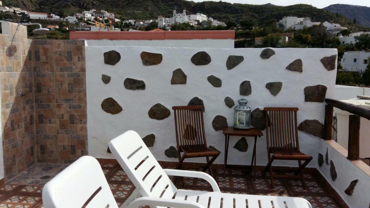 Casa Canaria Tejeda Bagian luar foto